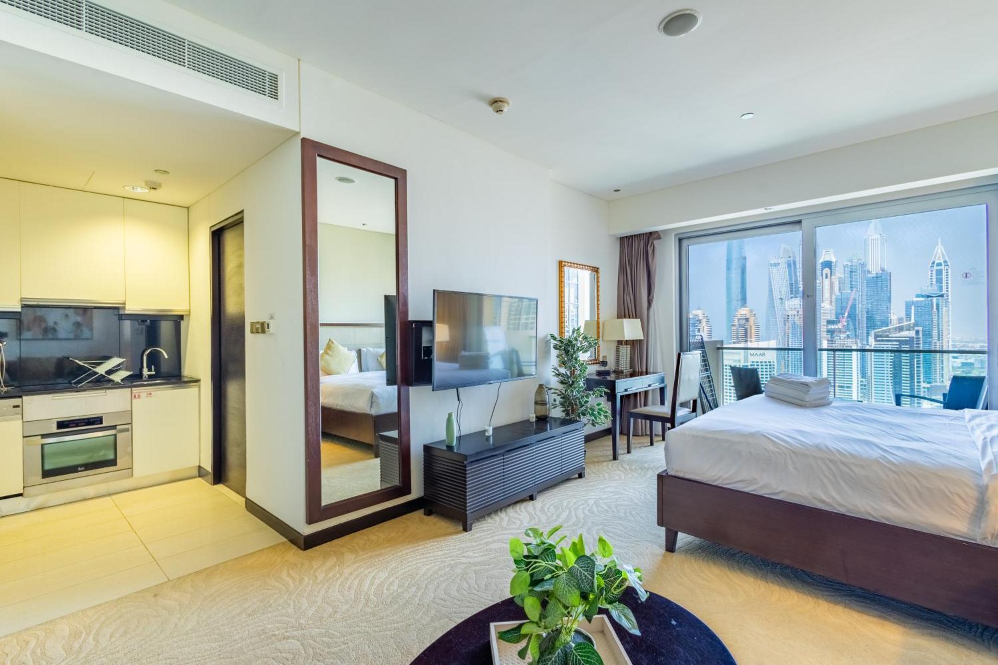 Superhost - Studios At Jw Marriott - The Address Dubai Marina Exteriör bild
